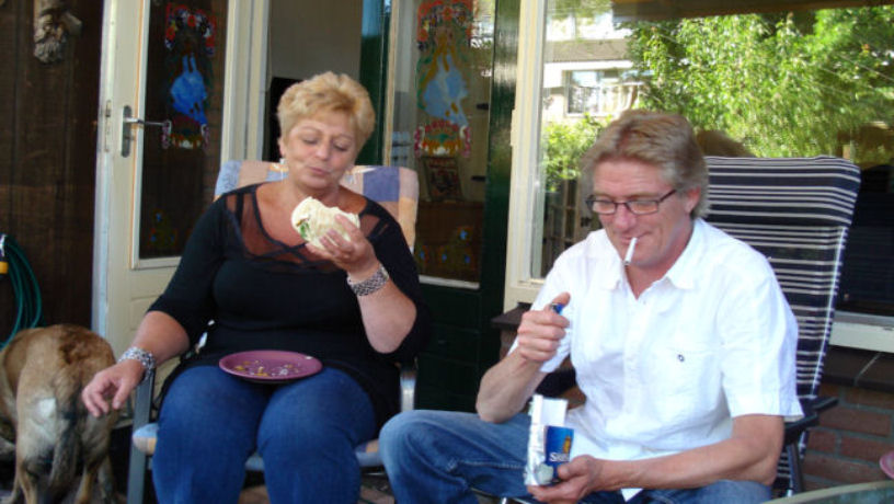 Mmmm, Onze laaste avond thuis