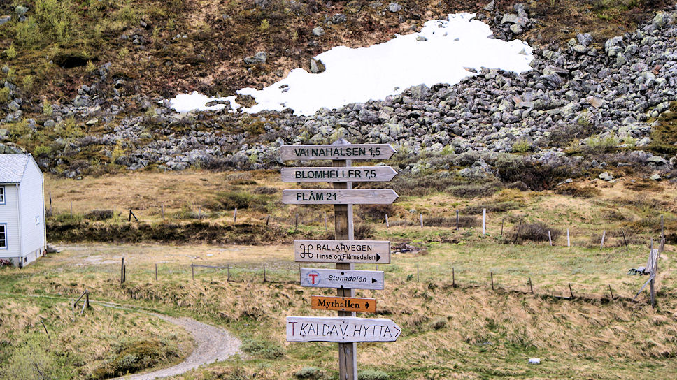 Fl�msbana,  Myrdal, Rallarvegen