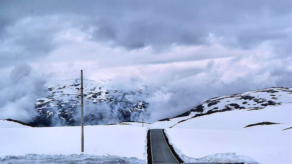 Auerlandsveien, Sn�vegen