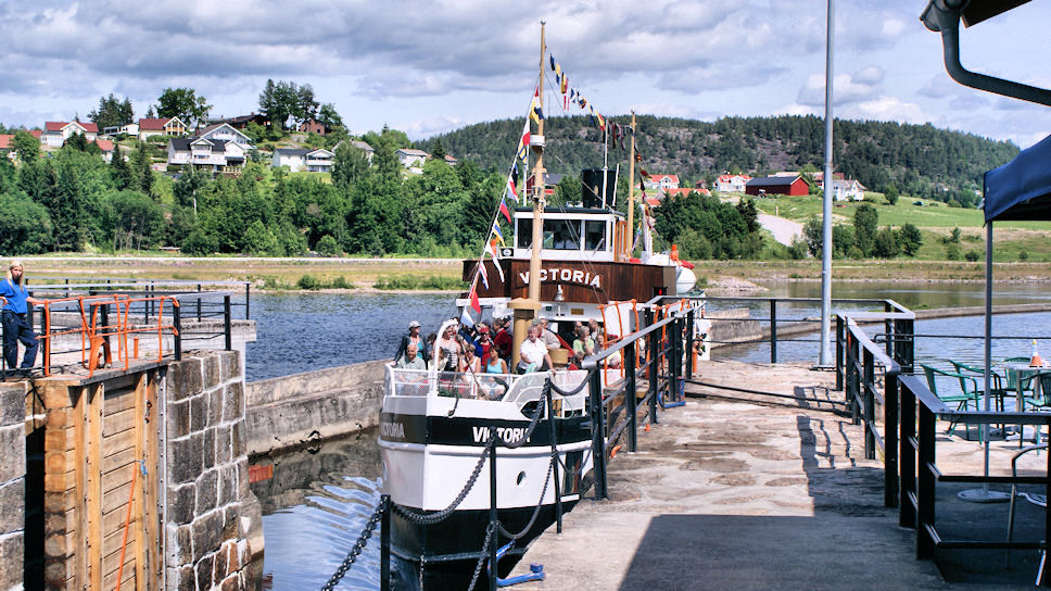Telemark kanaal, Lunde