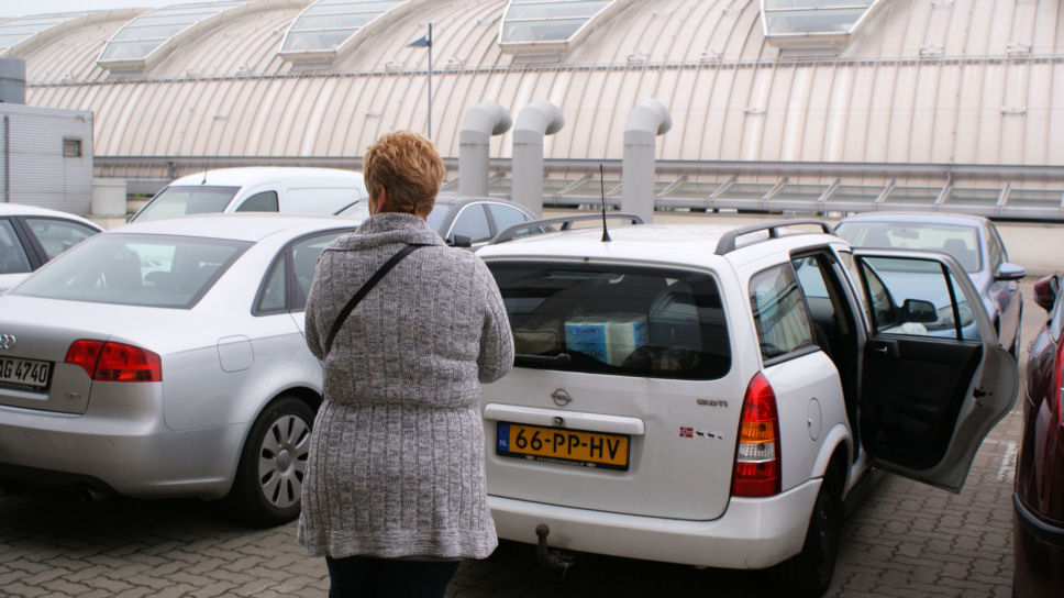 Kiel, Duitsland, parkeergarage