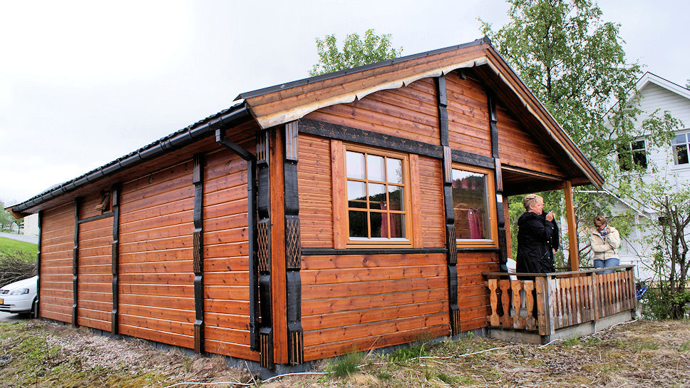 Straumen, Str�mhaug Camping. Hytter 6