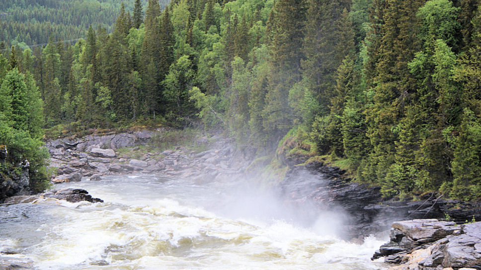 T�mmer�sfossen bij Grong