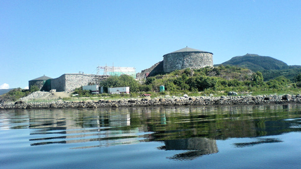 Steinvikholm slott ( deze foto komt van het internet )