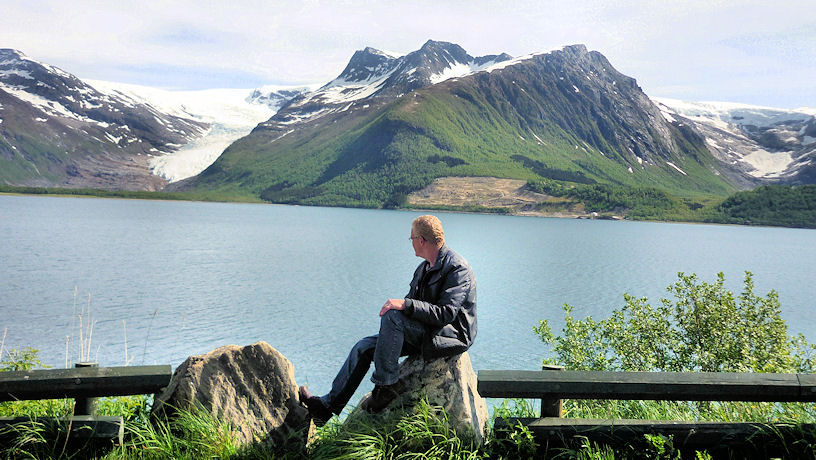 Engabreen, Svartisen gletsjer, Ron