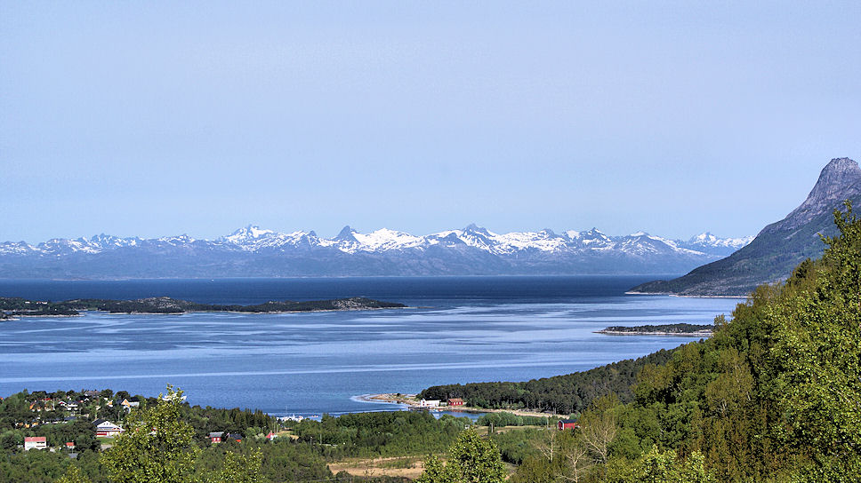 Uitzicht op Ulsvag