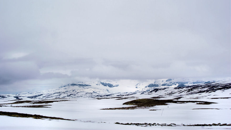 De Hardangerj�kulen is 73 km�