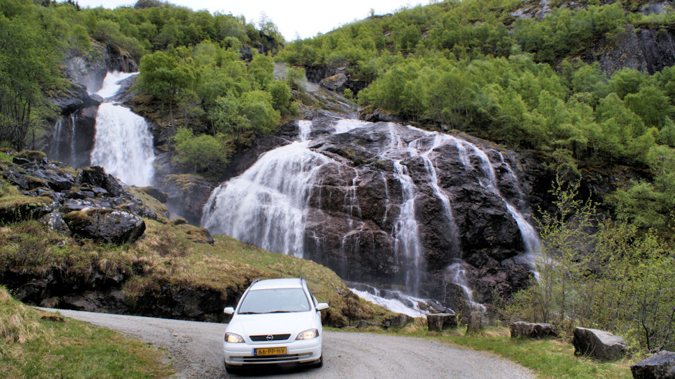 De dubbele Vedalsfossen