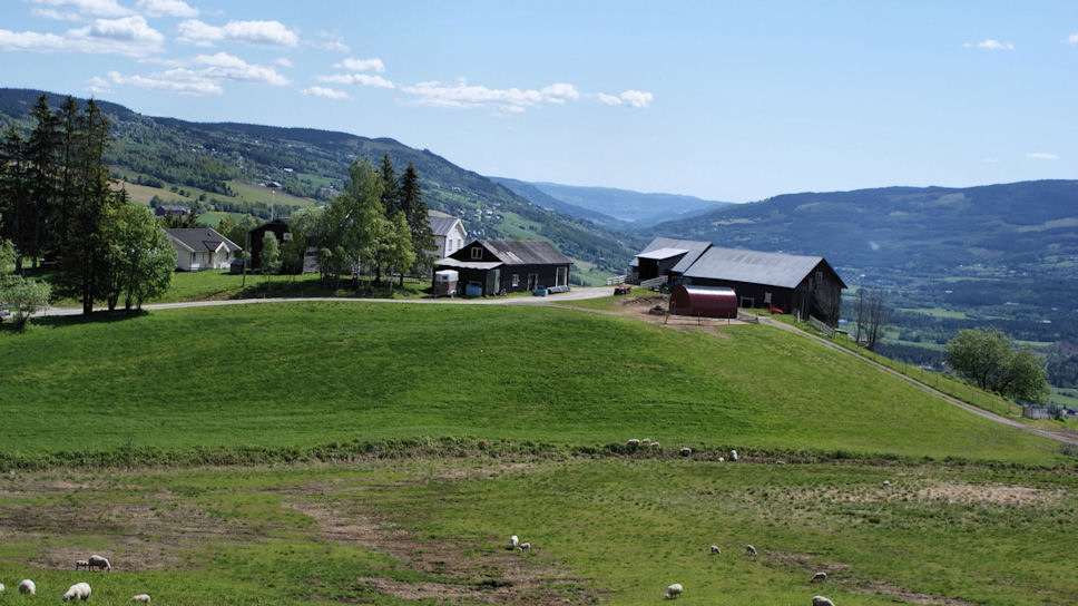 Gausdal.  Bomveg