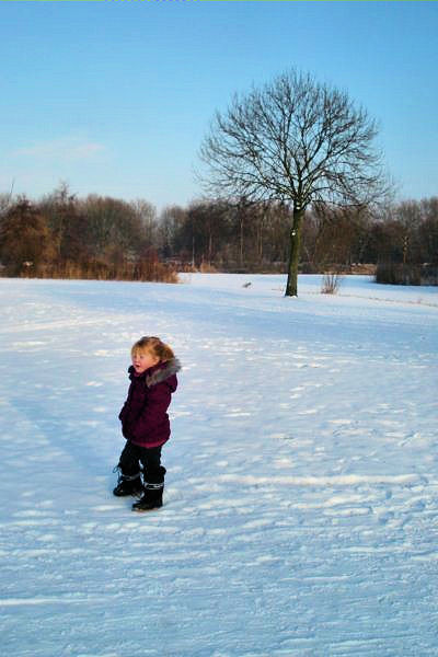 In het park